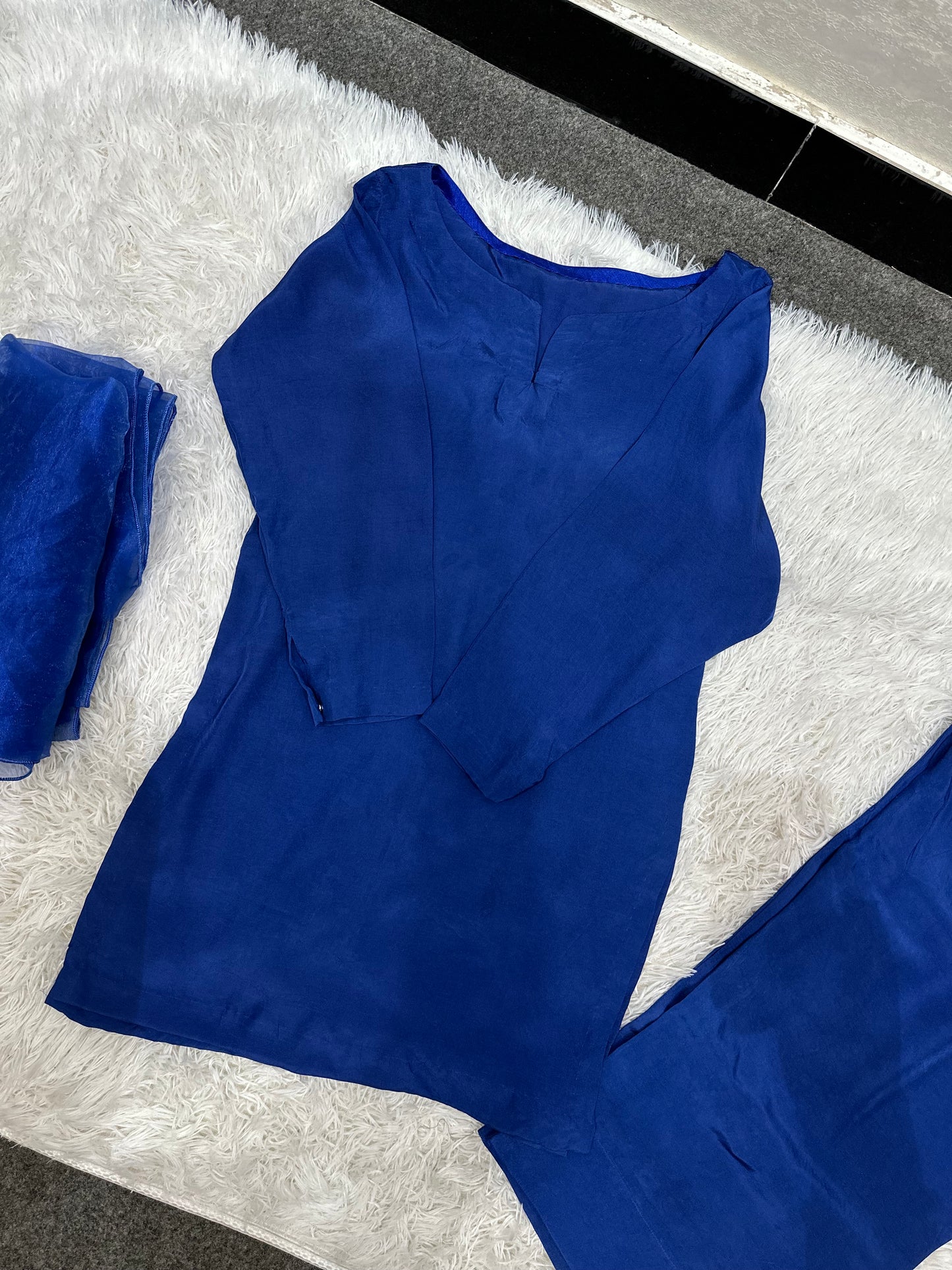 Royal Blue Farshi