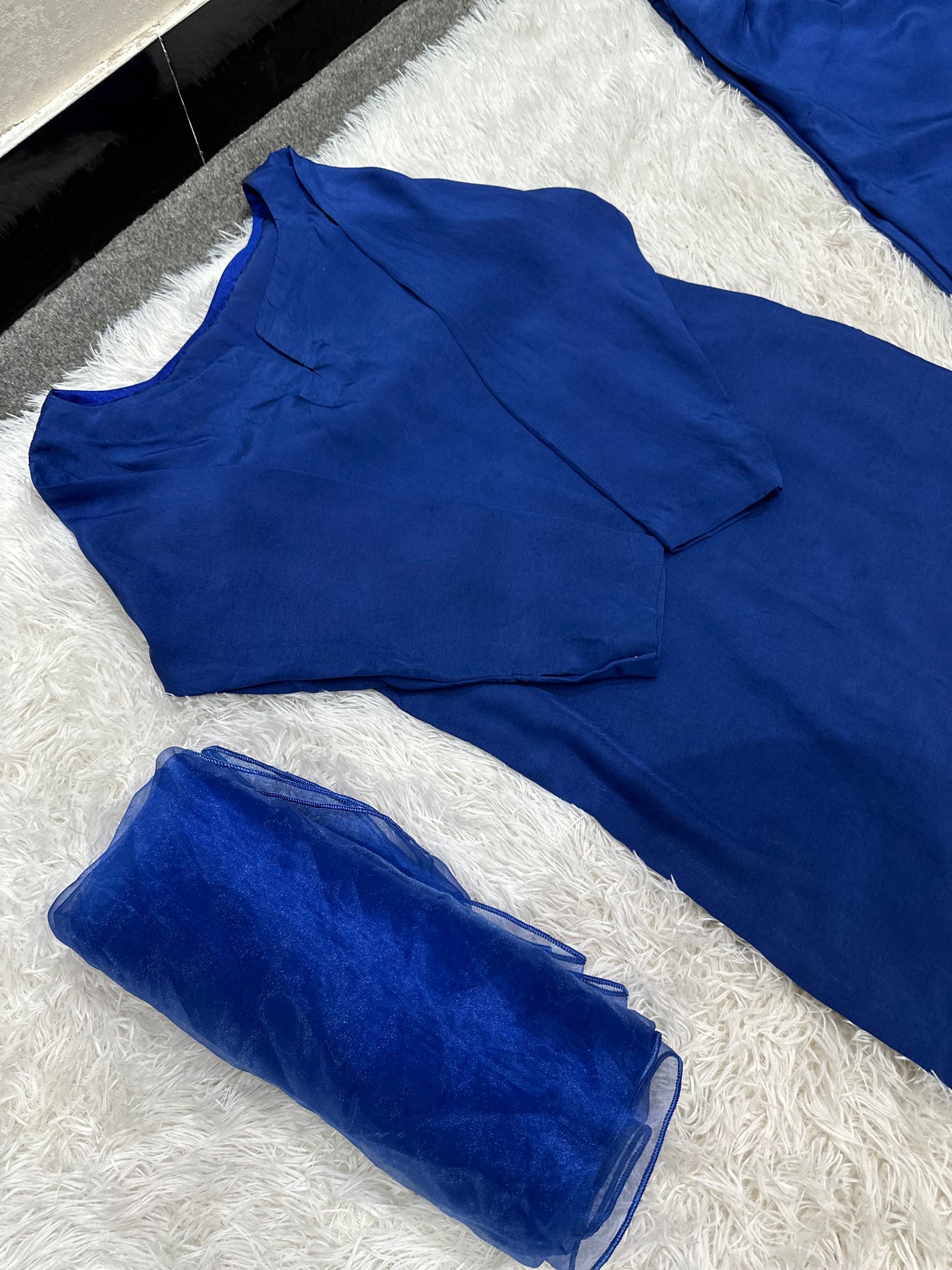 Royal Blue Farshi
