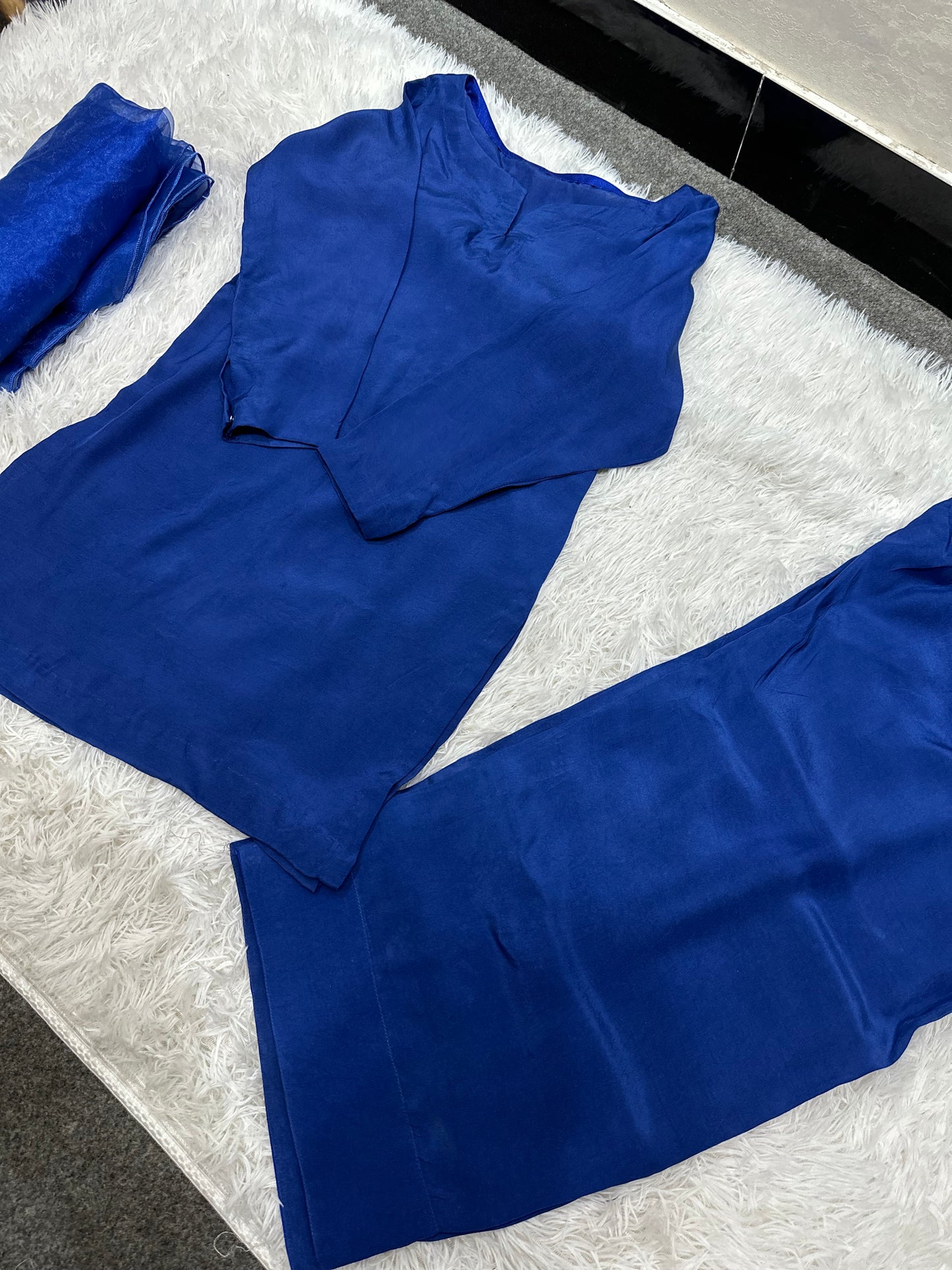 Royal Blue Farshi