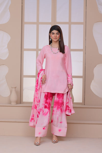 Tye-Dye Farshi Shalwar Suit