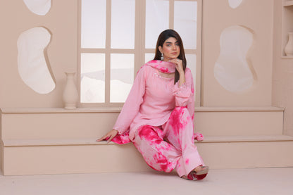 Tye-Dye Farshi Shalwar Suit